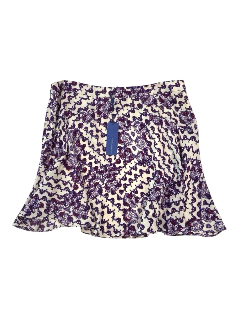 Rebecca Minkoff NWT style PF143013 Kensett skirt 100% silk flowy lightweight 8